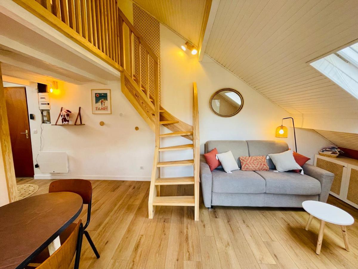 Charmant Appartement Idealement Situe Saint-Lary-Soulan Eksteriør billede
